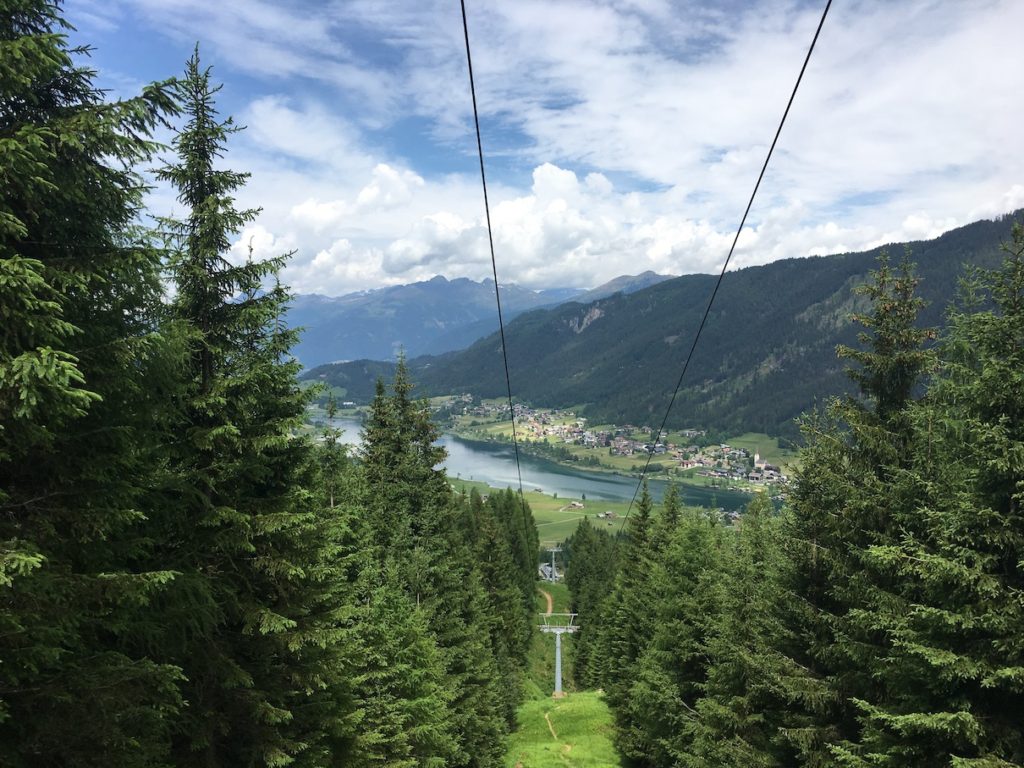 Atravesando el Bergbahn