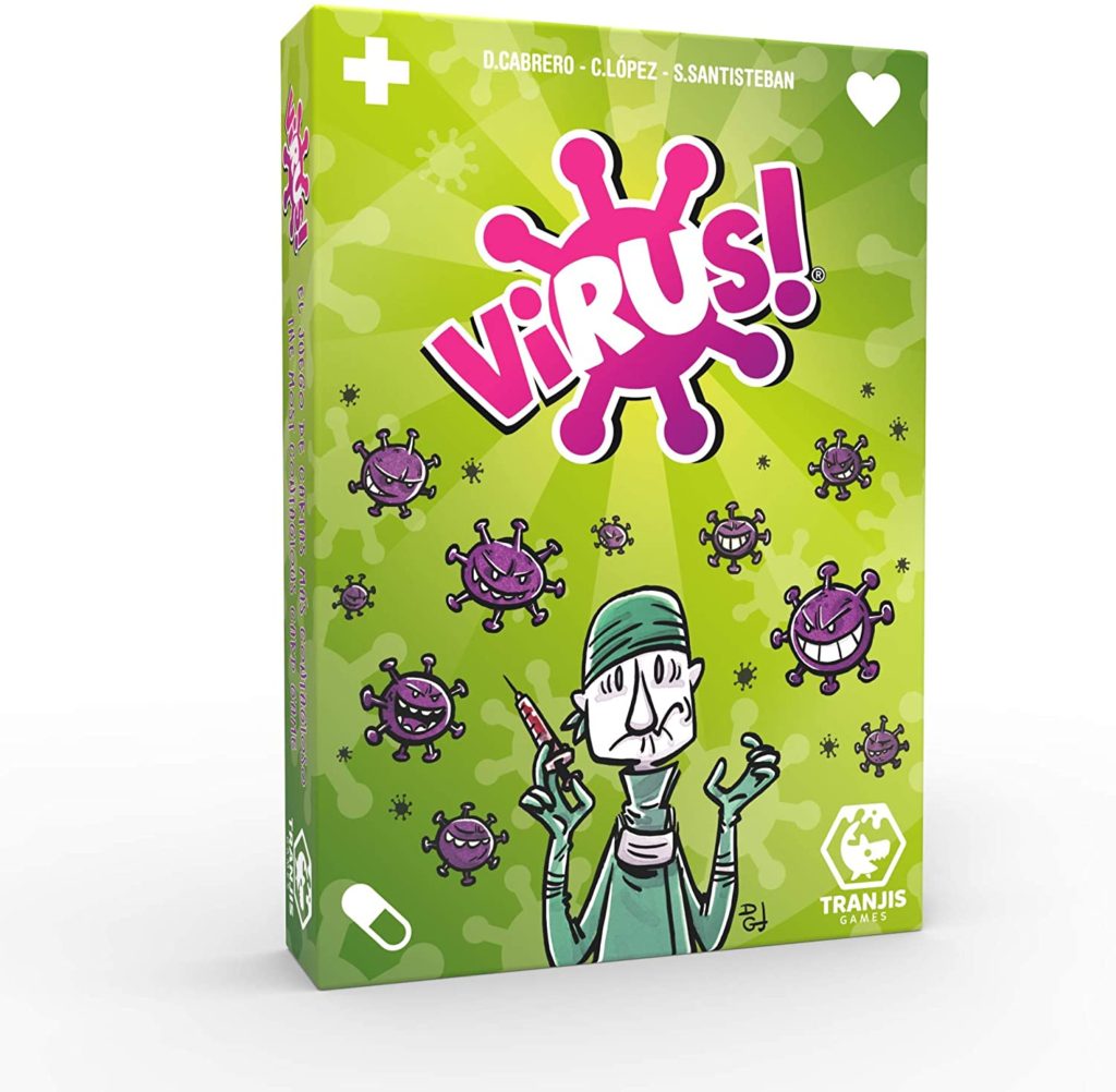 Caja de Virus, el juego de cartas
