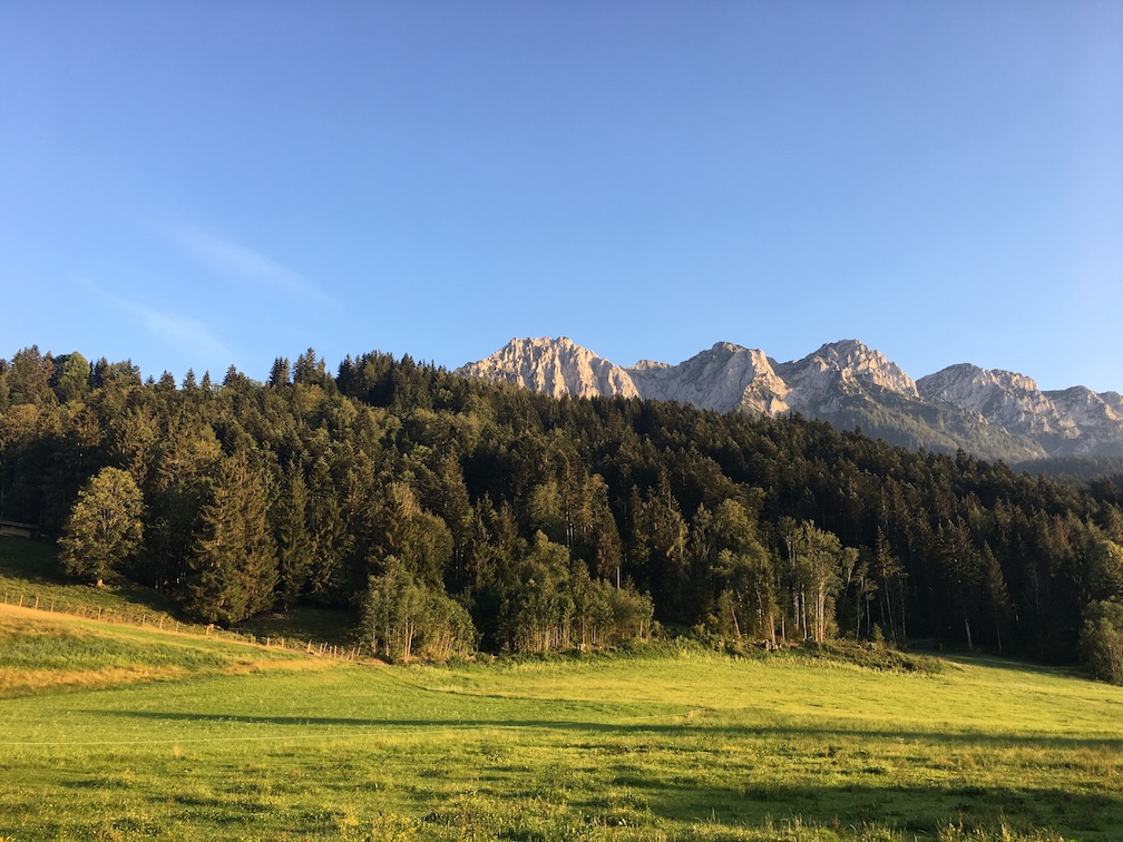 Montañas en Walchsee