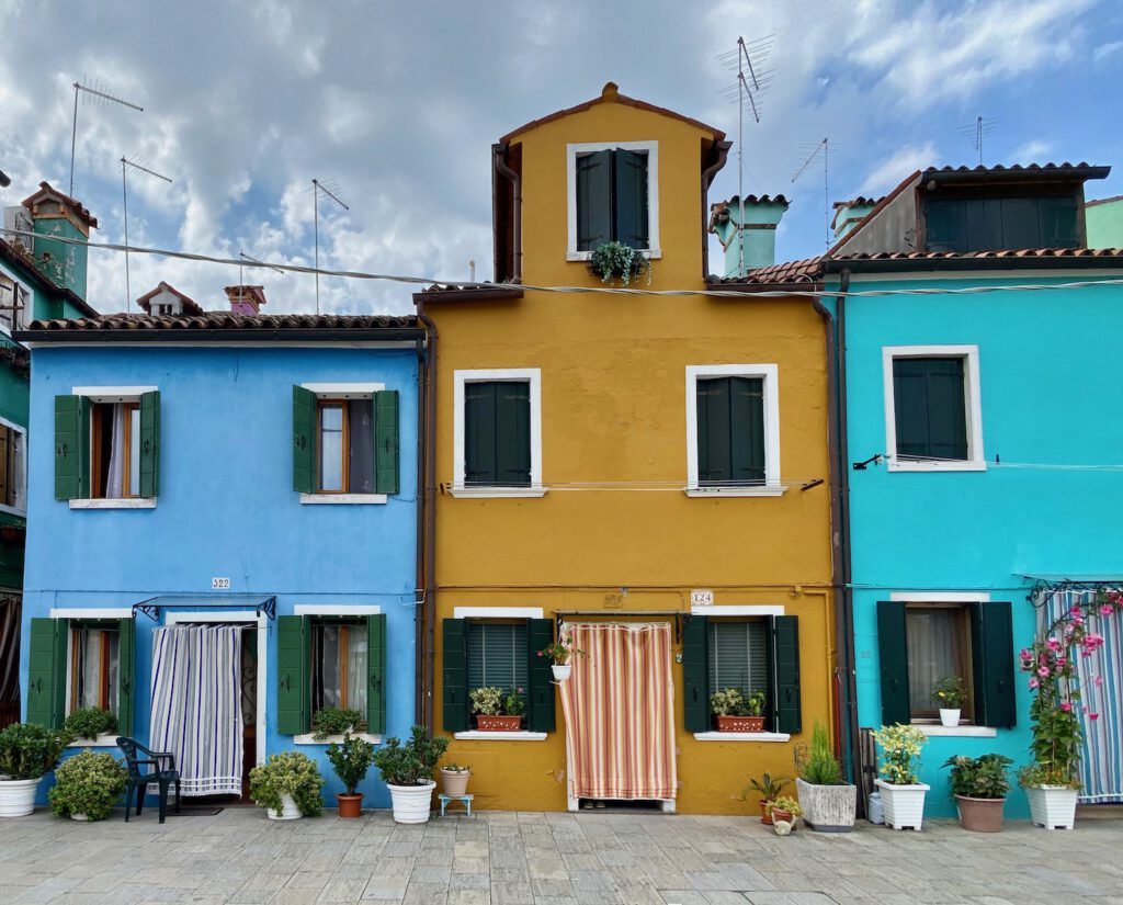 Casas de colores en Burano